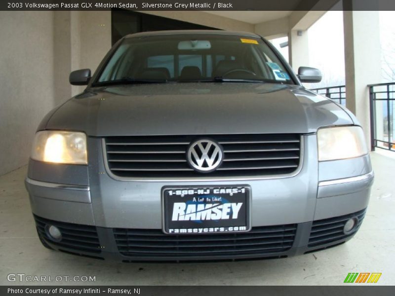 Silverstone Grey Metallic / Black 2003 Volkswagen Passat GLX 4Motion Sedan
