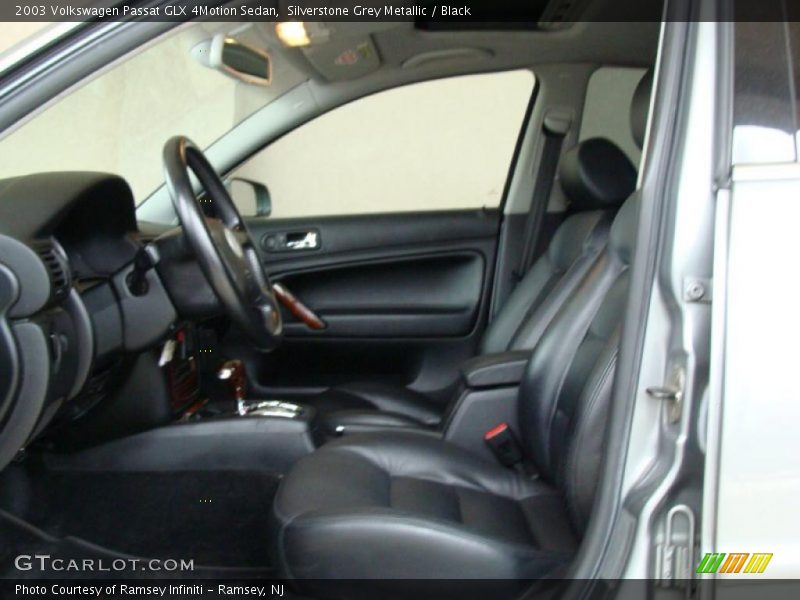  2003 Passat GLX 4Motion Sedan Black Interior