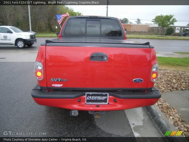 Bright Red / Lightning Graphite/Black 2001 Ford F150 SVT Lightning