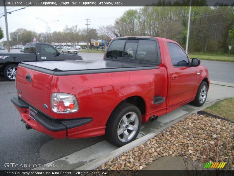 Bright Red / Lightning Graphite/Black 2001 Ford F150 SVT Lightning