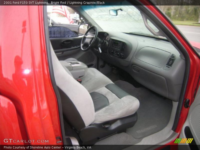  2001 F150 SVT Lightning Lightning Graphite/Black Interior