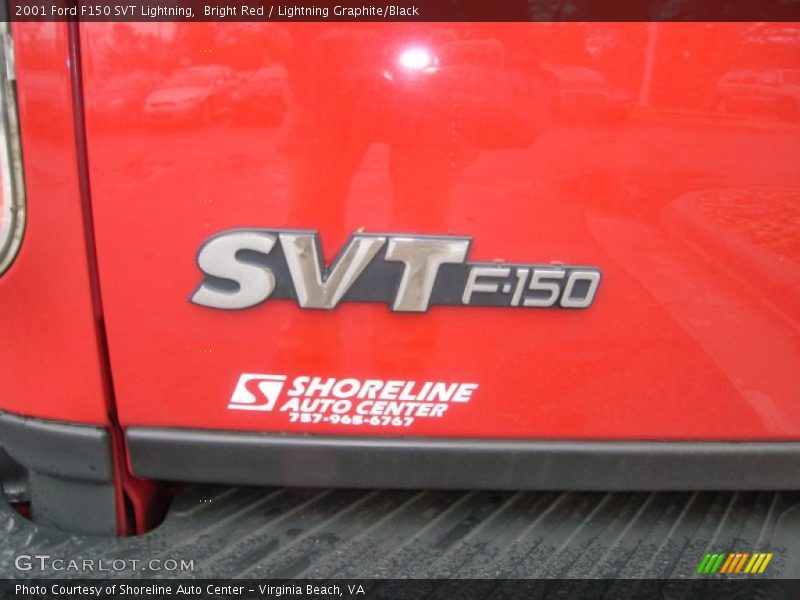 Bright Red / Lightning Graphite/Black 2001 Ford F150 SVT Lightning