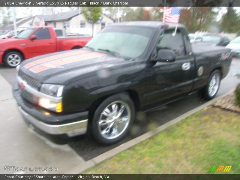 Black / Dark Charcoal 2004 Chevrolet Silverado 1500 LS Regular Cab