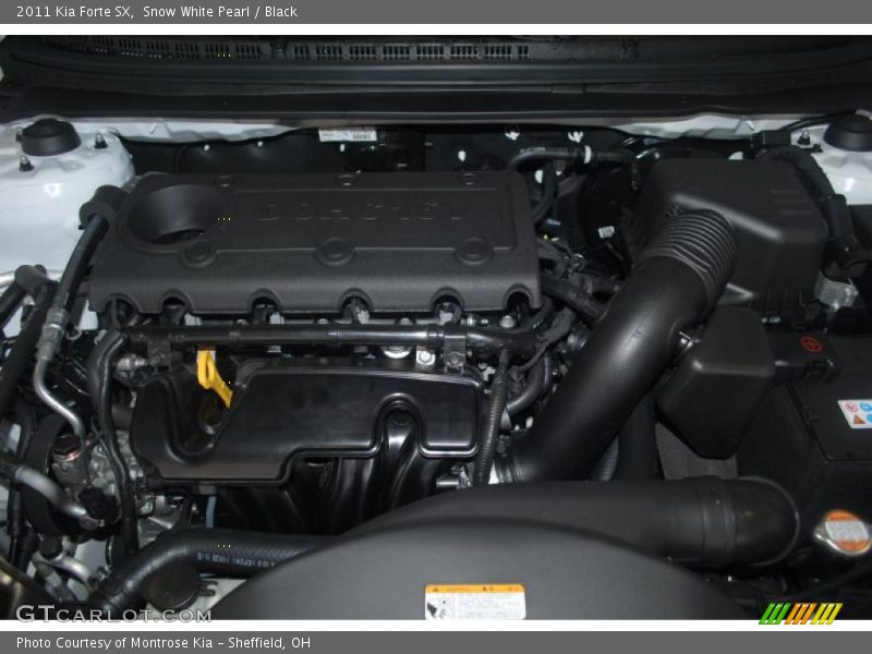  2011 Forte SX Engine - 2.4 Liter DOHC 16-Valve CVVT 4 Cylinder