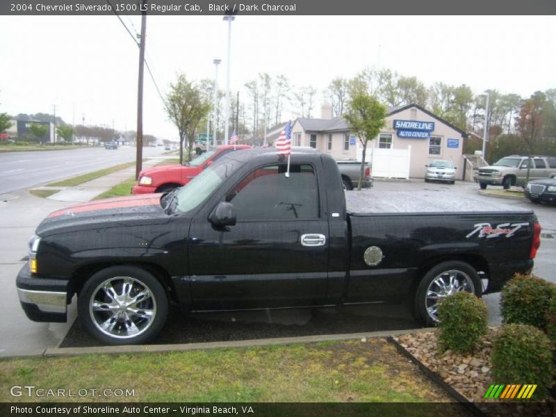 Black / Dark Charcoal 2004 Chevrolet Silverado 1500 LS Regular Cab