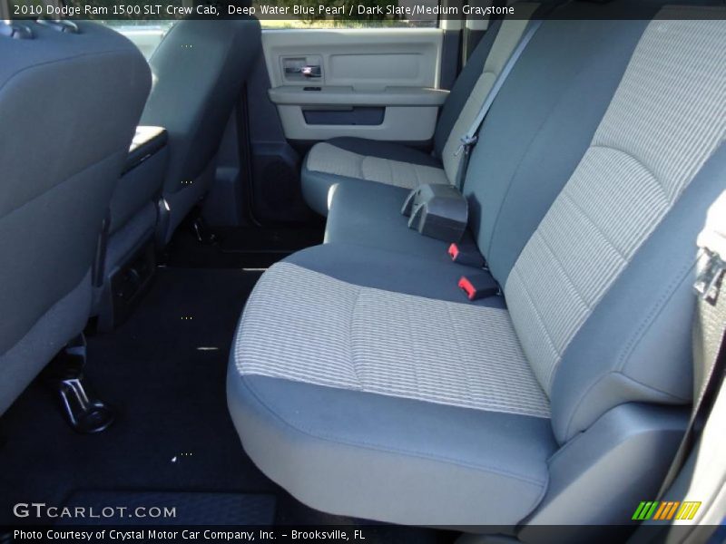 Deep Water Blue Pearl / Dark Slate/Medium Graystone 2010 Dodge Ram 1500 SLT Crew Cab