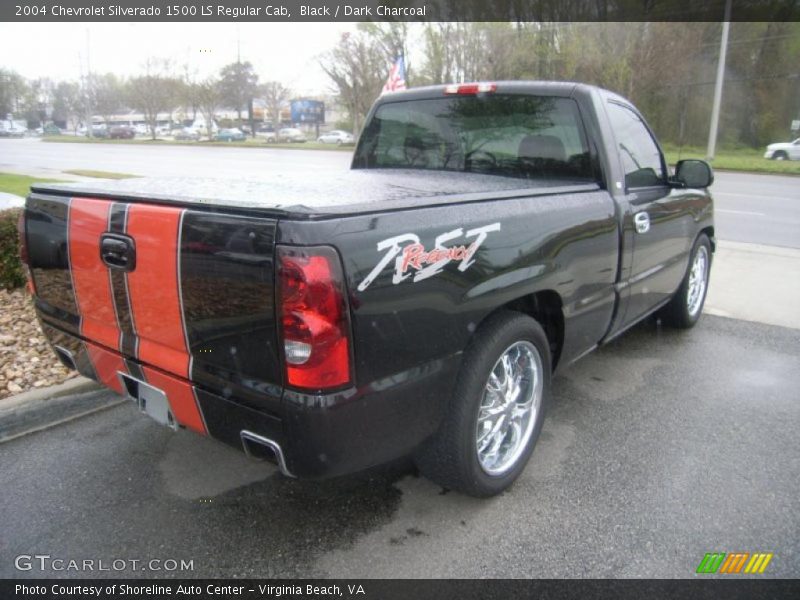 Black / Dark Charcoal 2004 Chevrolet Silverado 1500 LS Regular Cab