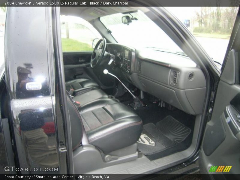 Black / Dark Charcoal 2004 Chevrolet Silverado 1500 LS Regular Cab