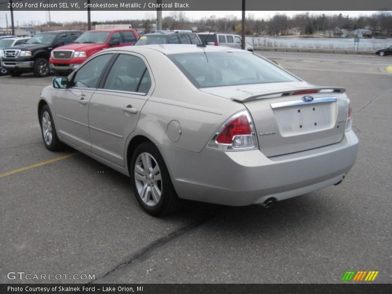Smokestone Metallic / Charcoal Black 2009 Ford Fusion SEL V6