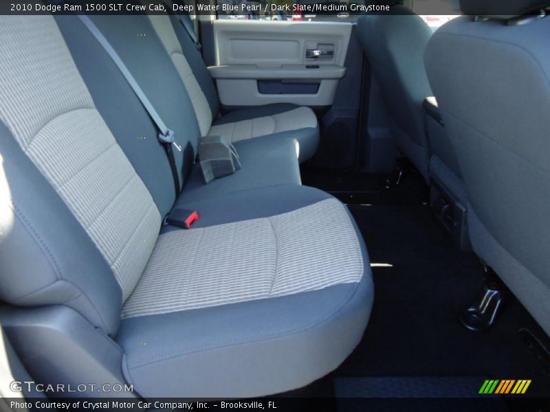 Deep Water Blue Pearl / Dark Slate/Medium Graystone 2010 Dodge Ram 1500 SLT Crew Cab