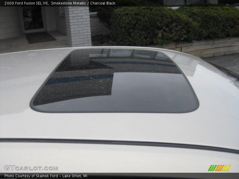Smokestone Metallic / Charcoal Black 2009 Ford Fusion SEL V6