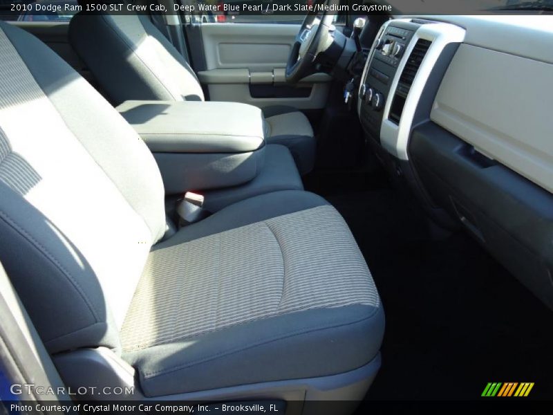 Deep Water Blue Pearl / Dark Slate/Medium Graystone 2010 Dodge Ram 1500 SLT Crew Cab