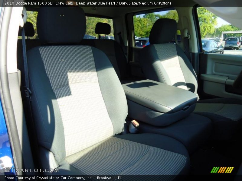Deep Water Blue Pearl / Dark Slate/Medium Graystone 2010 Dodge Ram 1500 SLT Crew Cab
