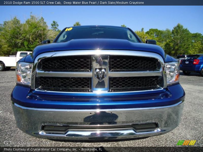 Deep Water Blue Pearl / Dark Slate/Medium Graystone 2010 Dodge Ram 1500 SLT Crew Cab