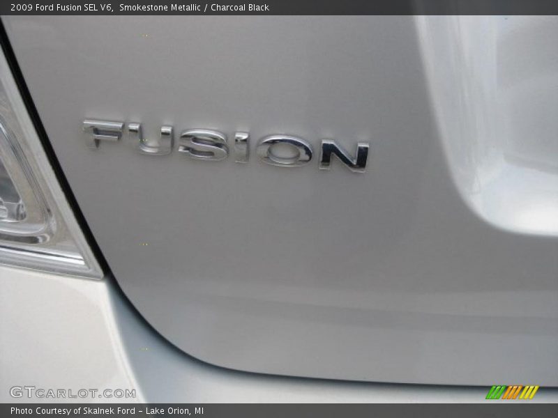Smokestone Metallic / Charcoal Black 2009 Ford Fusion SEL V6