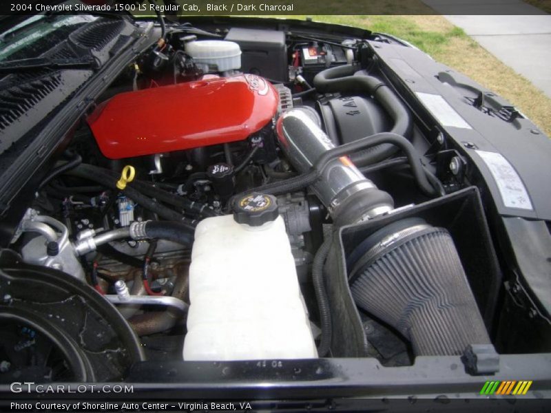 Black / Dark Charcoal 2004 Chevrolet Silverado 1500 LS Regular Cab