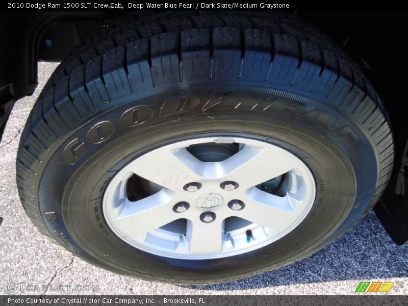 Deep Water Blue Pearl / Dark Slate/Medium Graystone 2010 Dodge Ram 1500 SLT Crew Cab