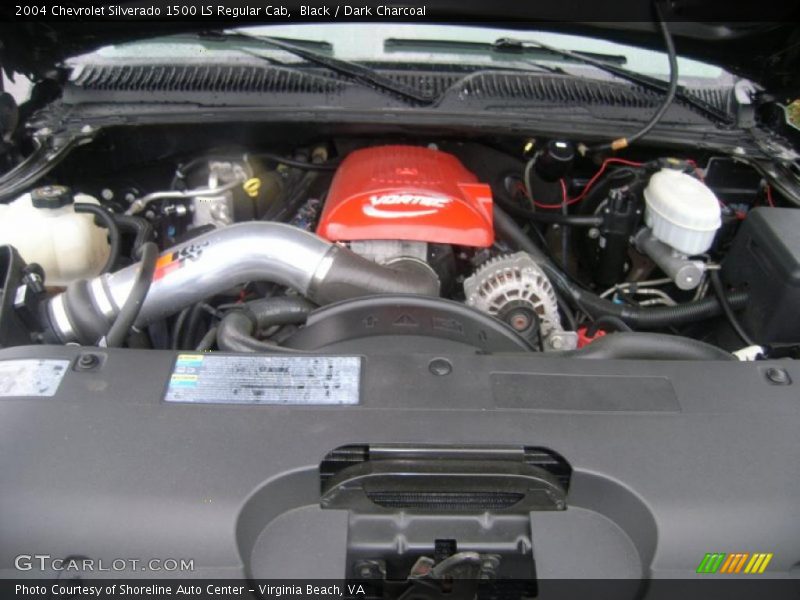 Black / Dark Charcoal 2004 Chevrolet Silverado 1500 LS Regular Cab