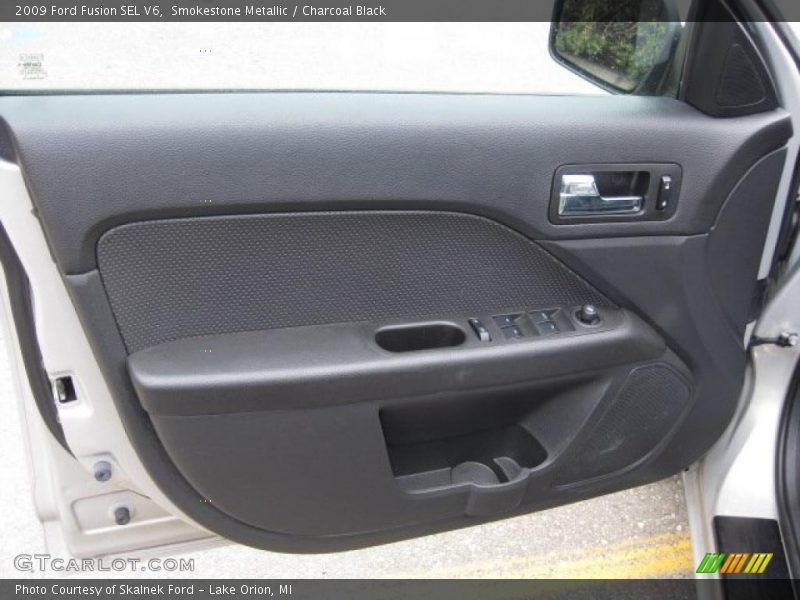 Smokestone Metallic / Charcoal Black 2009 Ford Fusion SEL V6