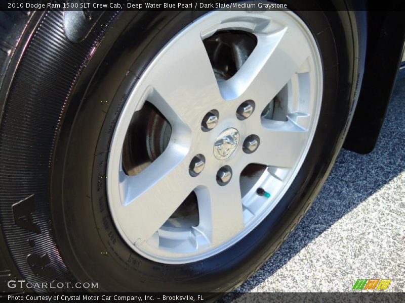 Deep Water Blue Pearl / Dark Slate/Medium Graystone 2010 Dodge Ram 1500 SLT Crew Cab