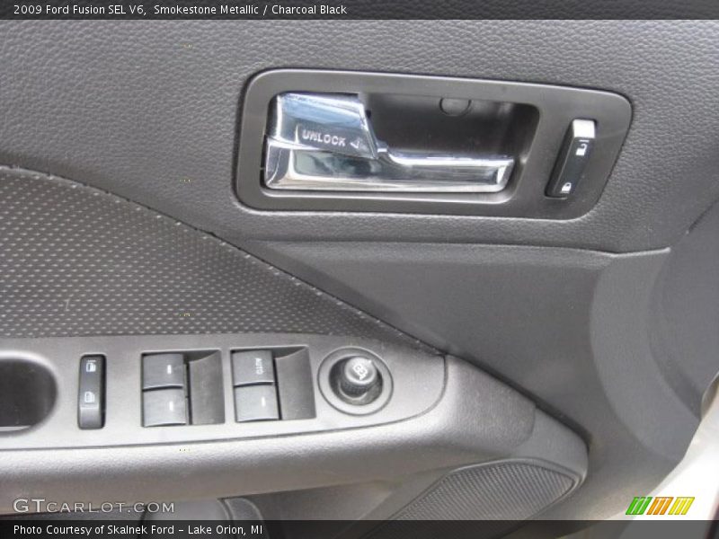 Smokestone Metallic / Charcoal Black 2009 Ford Fusion SEL V6