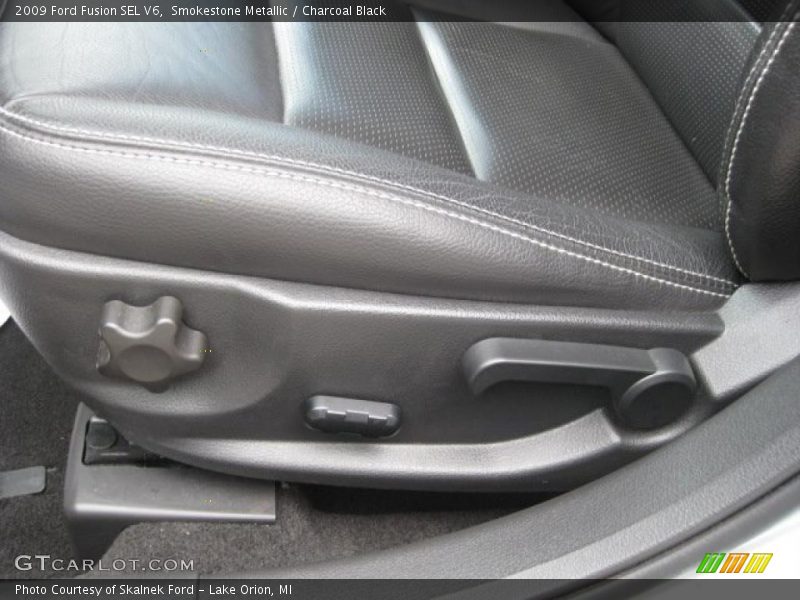 Smokestone Metallic / Charcoal Black 2009 Ford Fusion SEL V6