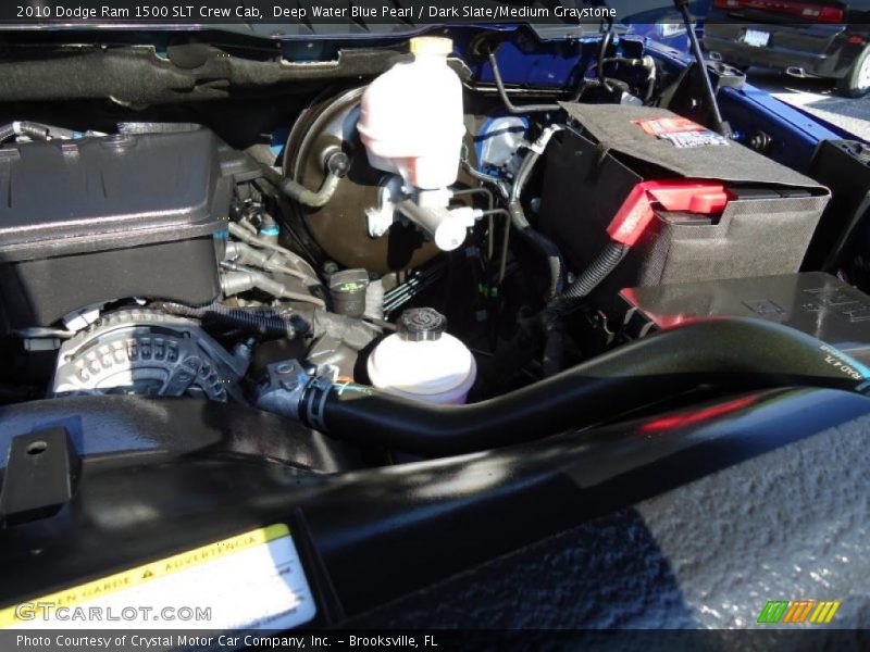 Deep Water Blue Pearl / Dark Slate/Medium Graystone 2010 Dodge Ram 1500 SLT Crew Cab