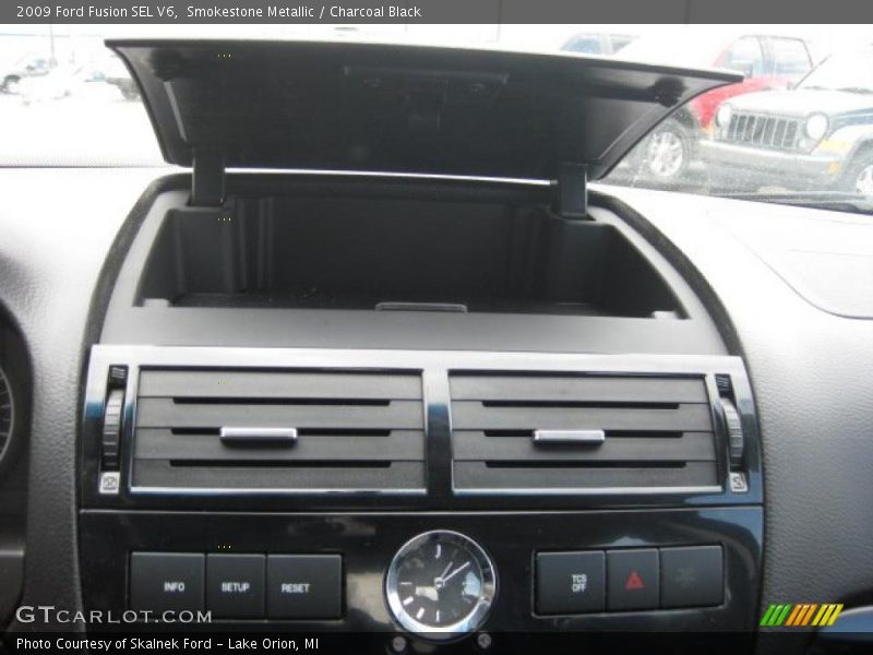 Smokestone Metallic / Charcoal Black 2009 Ford Fusion SEL V6