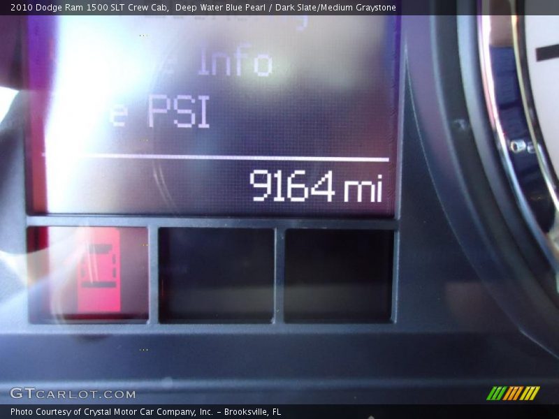 Deep Water Blue Pearl / Dark Slate/Medium Graystone 2010 Dodge Ram 1500 SLT Crew Cab