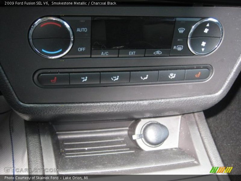 Smokestone Metallic / Charcoal Black 2009 Ford Fusion SEL V6