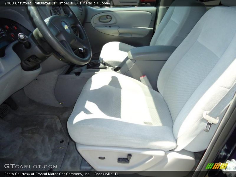 Imperial Blue Metallic / Ebony 2008 Chevrolet TrailBlazer LT