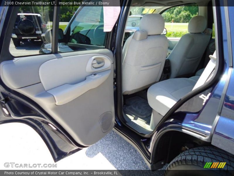 Imperial Blue Metallic / Ebony 2008 Chevrolet TrailBlazer LT