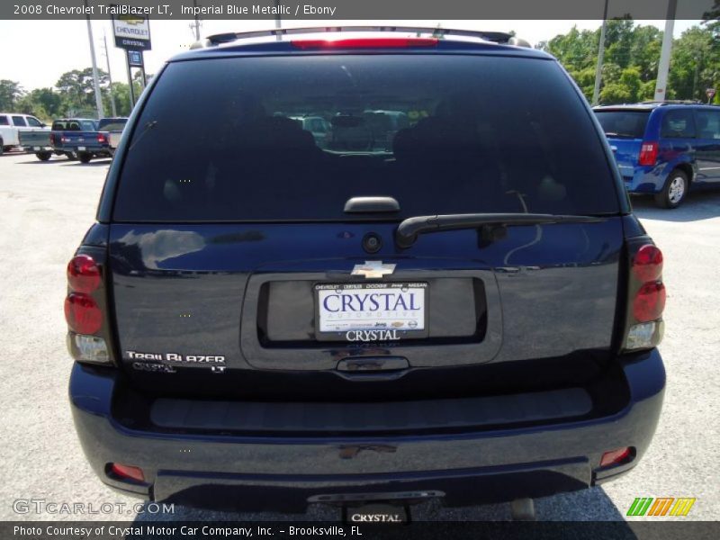 Imperial Blue Metallic / Ebony 2008 Chevrolet TrailBlazer LT
