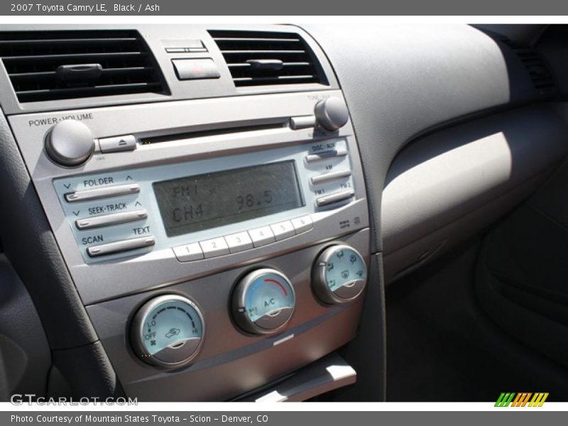 Black / Ash 2007 Toyota Camry LE