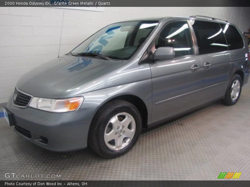 Granite Green Metallic / Quartz 2000 Honda Odyssey EX