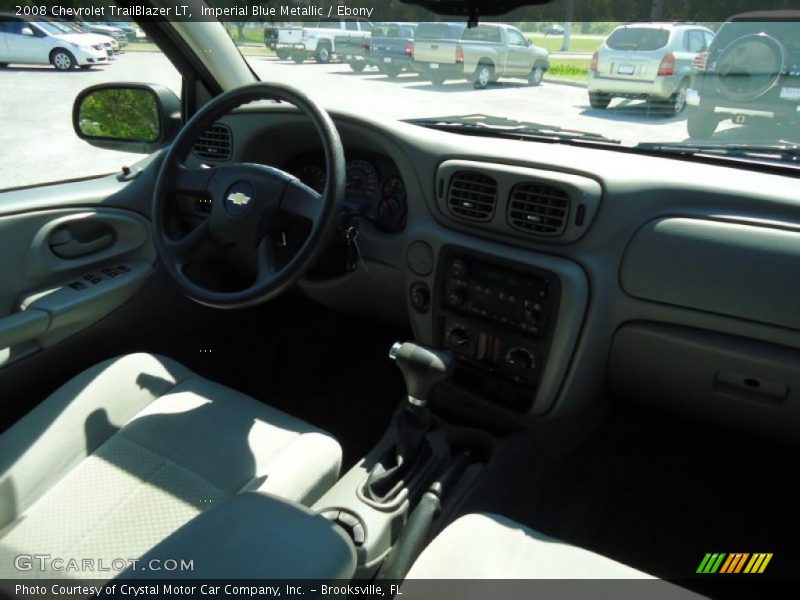 Imperial Blue Metallic / Ebony 2008 Chevrolet TrailBlazer LT