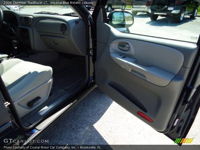 Imperial Blue Metallic / Ebony 2008 Chevrolet TrailBlazer LT