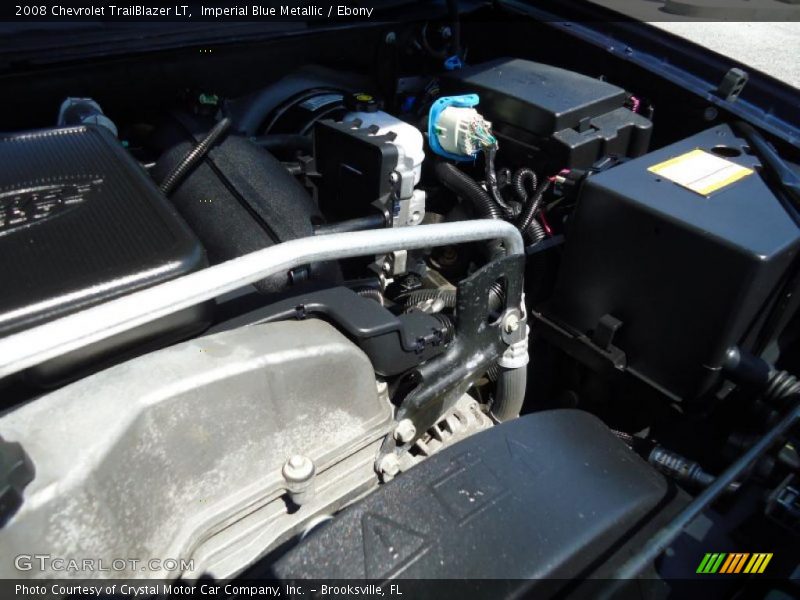 Imperial Blue Metallic / Ebony 2008 Chevrolet TrailBlazer LT