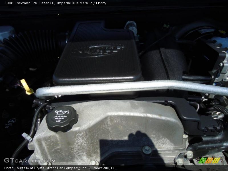 Imperial Blue Metallic / Ebony 2008 Chevrolet TrailBlazer LT