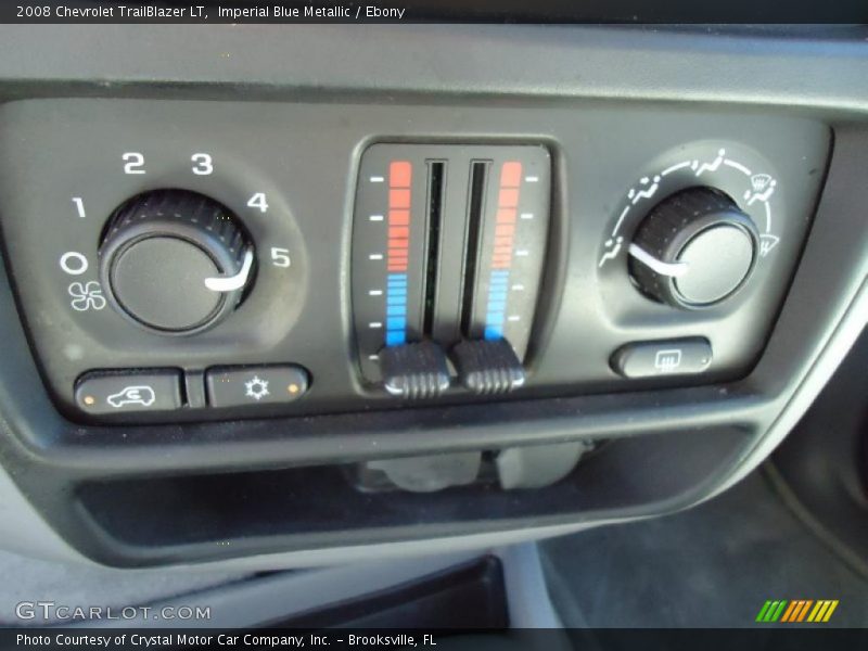 Imperial Blue Metallic / Ebony 2008 Chevrolet TrailBlazer LT