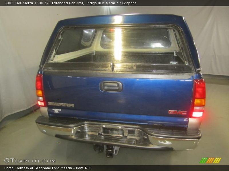 Indigo Blue Metallic / Graphite 2002 GMC Sierra 1500 Z71 Extended Cab 4x4
