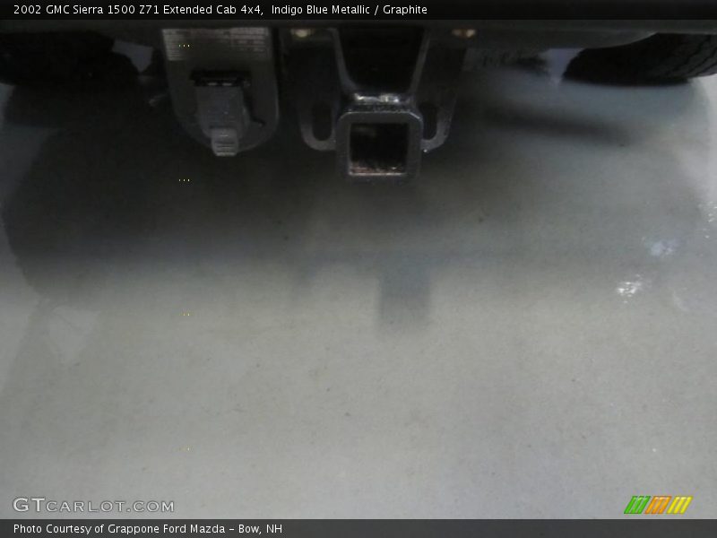 Indigo Blue Metallic / Graphite 2002 GMC Sierra 1500 Z71 Extended Cab 4x4