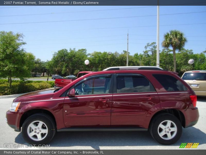 Sonoma Red Metallic / Ebony/Cashmere 2007 Pontiac Torrent