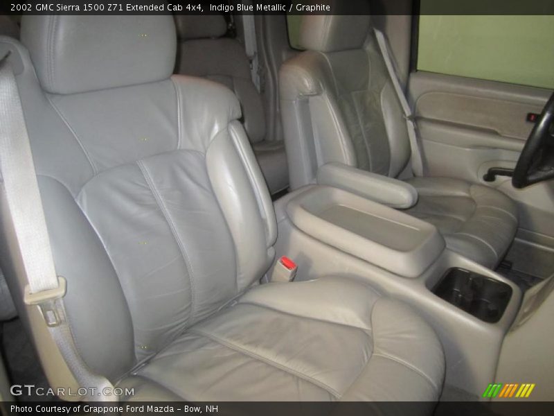  2002 Sierra 1500 Z71 Extended Cab 4x4 Graphite Interior