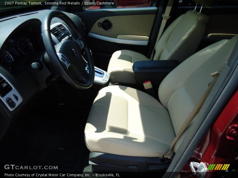 Sonoma Red Metallic / Ebony/Cashmere 2007 Pontiac Torrent