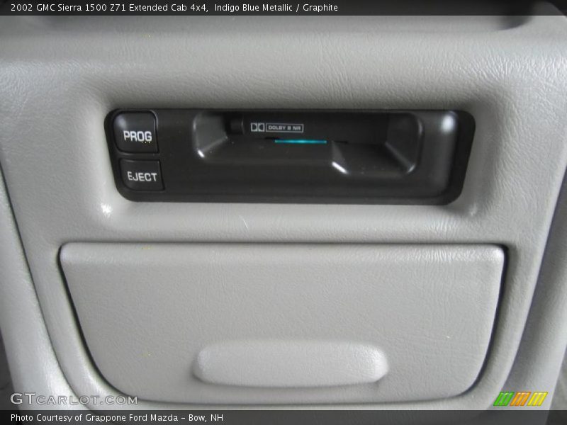 Indigo Blue Metallic / Graphite 2002 GMC Sierra 1500 Z71 Extended Cab 4x4