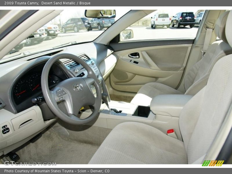 Desert Sand Metallic / Bisque 2009 Toyota Camry