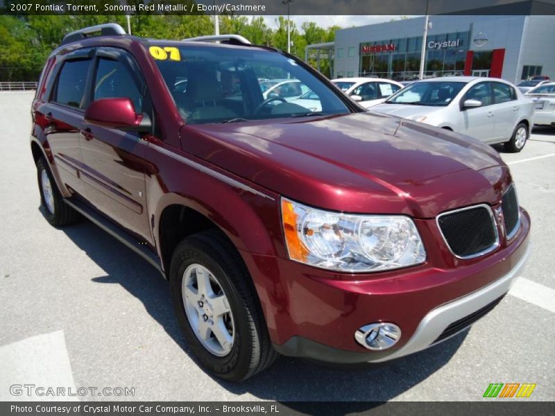 Sonoma Red Metallic / Ebony/Cashmere 2007 Pontiac Torrent
