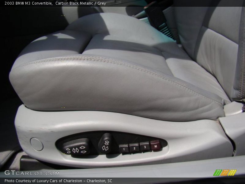 Carbon Black Metallic / Grey 2003 BMW M3 Convertible