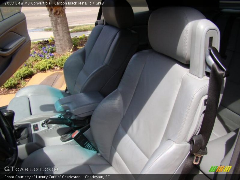 Carbon Black Metallic / Grey 2003 BMW M3 Convertible